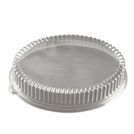 EMI YOSHI 14 in. X 21 in. Oval Clear Lid - Pet- Clear, 40PK EMI-1421LP